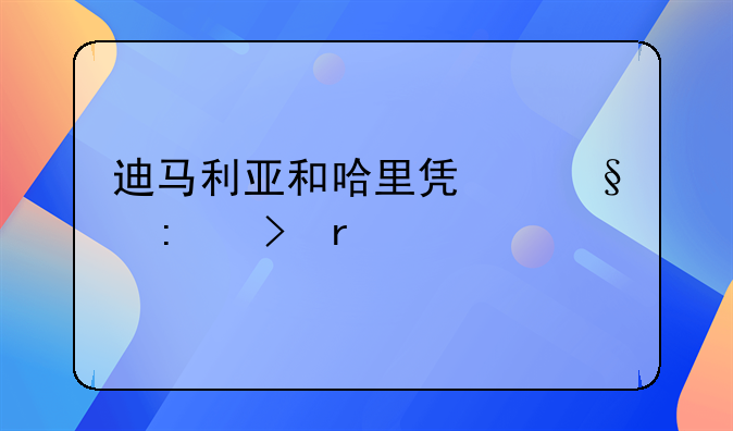 迪马利亚和哈里凯恩历史地位