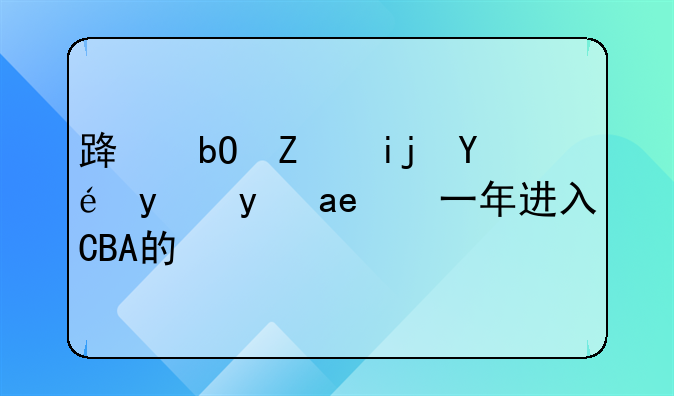 路易斯斯科拉是哪一年进入CBA的？