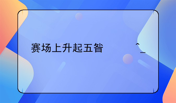 赛场上升起五星红旗扩句至少扩两处
