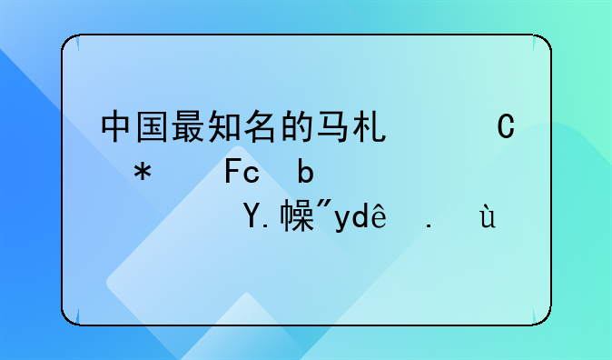 中国最知名的马术运动员是谁？他有哪些战绩？